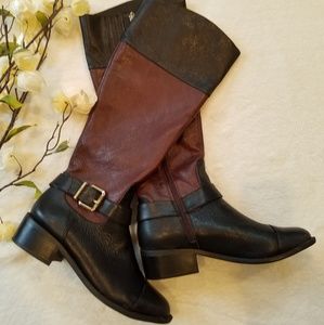 VINCE CAMUTO Two Tone Boots